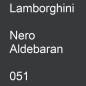 Preview: Lamborghini, Nero Aldebaran, 051.